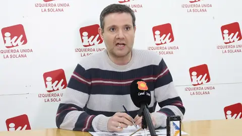 Bernardo Peinado, candidato de IU a la alcaldía de La Solana Bernardo Peinado, candidato de IU a la alcaldía de La Solana