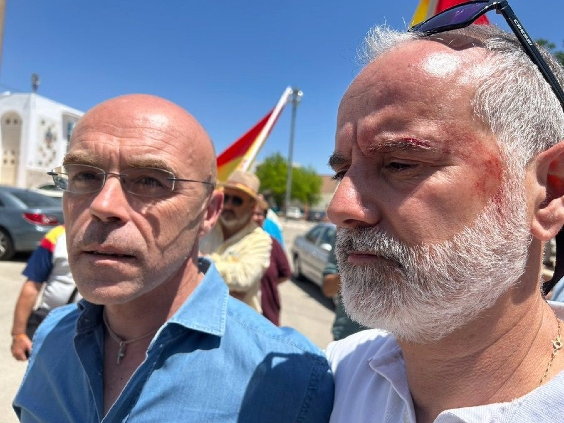 Dos hermanos detenidos por los altercados en Marinaleda durante un mitin de Vox Dos hermanos detenidos por los altercados en Marinaleda durante un mitin de Vox