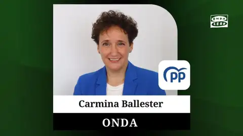 Candidata del Partido Popular, Carmina Ballester. Candidata del Partido Popular, Carmina Ballester.