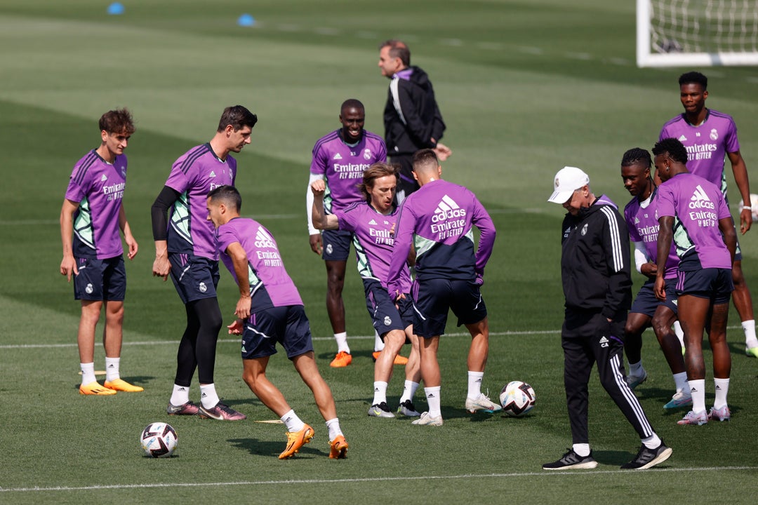 El Real Madrid va con todo a Mánchester El Real Madrid va con todo a Mánchester
