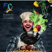 Cartel showcooking mediterráneo Cartel showcooking mediterráneo