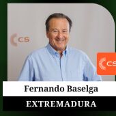 Fernando Baselga candidato de Ciudadanos a la presidencia de la Junta de Extremadura