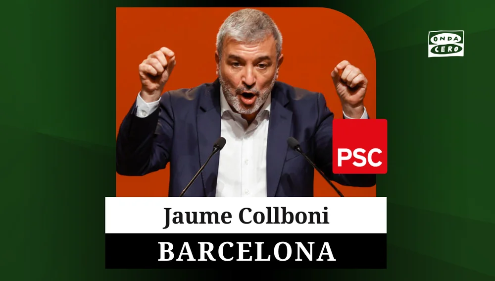 Jaume Collboni, candidato del PSC en las elecciones de Barcelona 2023: el tercer intento para ser alcalde