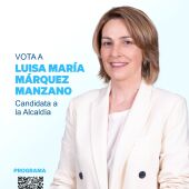 Luisa Márquez Manzano, candidata del PP a la alcaldía de La Solana