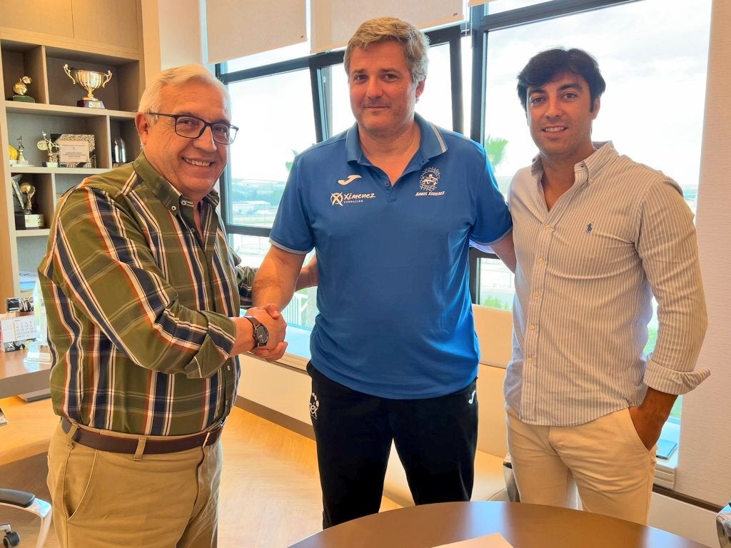 Paco Bustos y el Ángel Ximénez Paco Bustos y el Ángel Ximénez