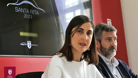 Concelleira de Cultura de Vilagarcía de Arousa, Sonia Outón Festas de Santa Rita en Vilagarcía