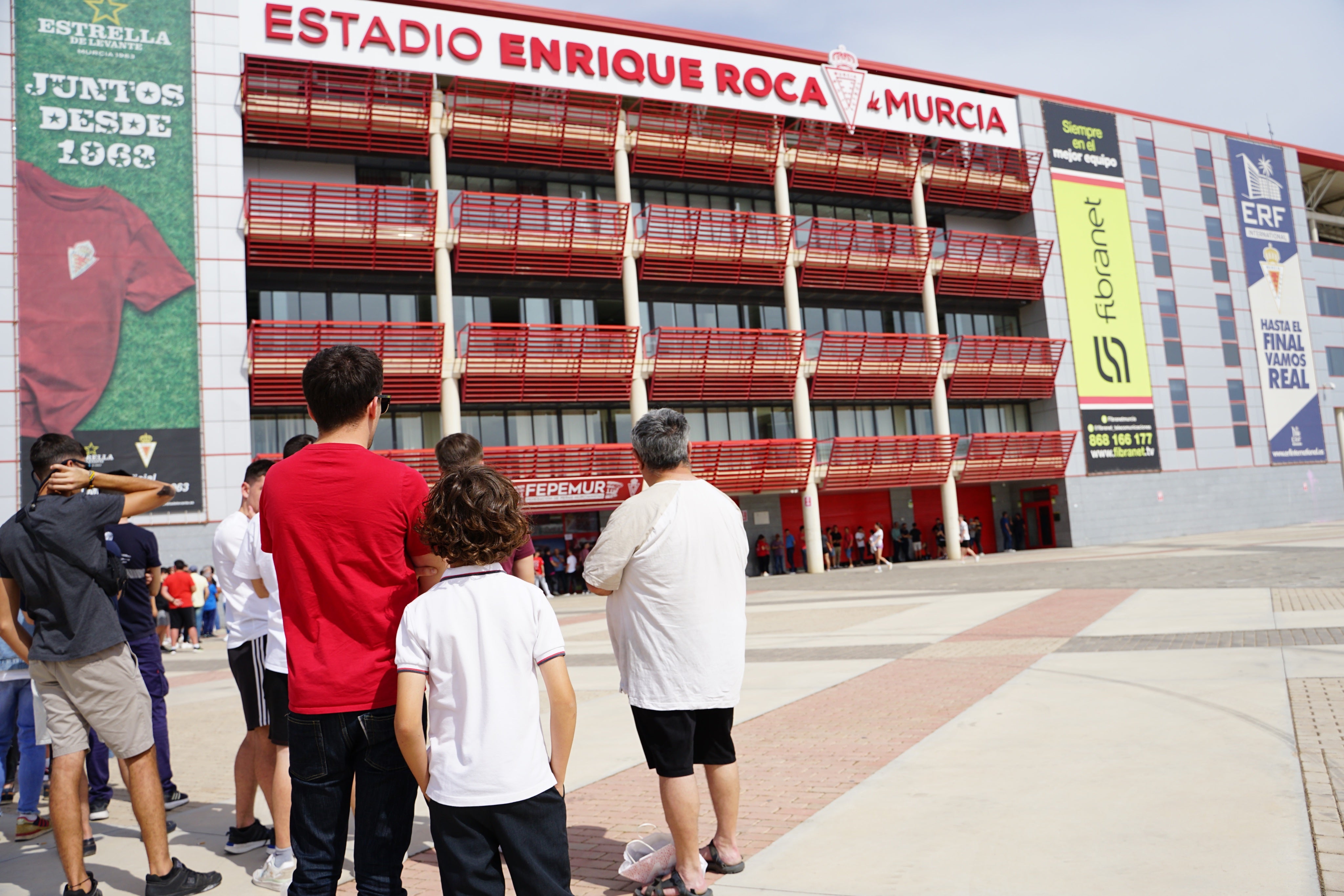 Final agridulce con las entradas del Real Murcia en El Collao Final agridulce con las entradas del Real Murcia en El Collao