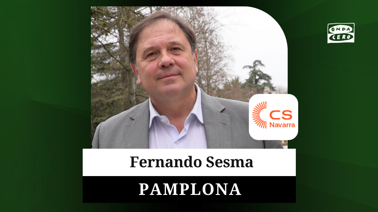 Quién es Fernando Sesma, candidato de Ciudadanos a la alcaldía de Pamplona Quién es Fernando Sesma, candidato de Ciudadanos a la alcaldía de Pamplona