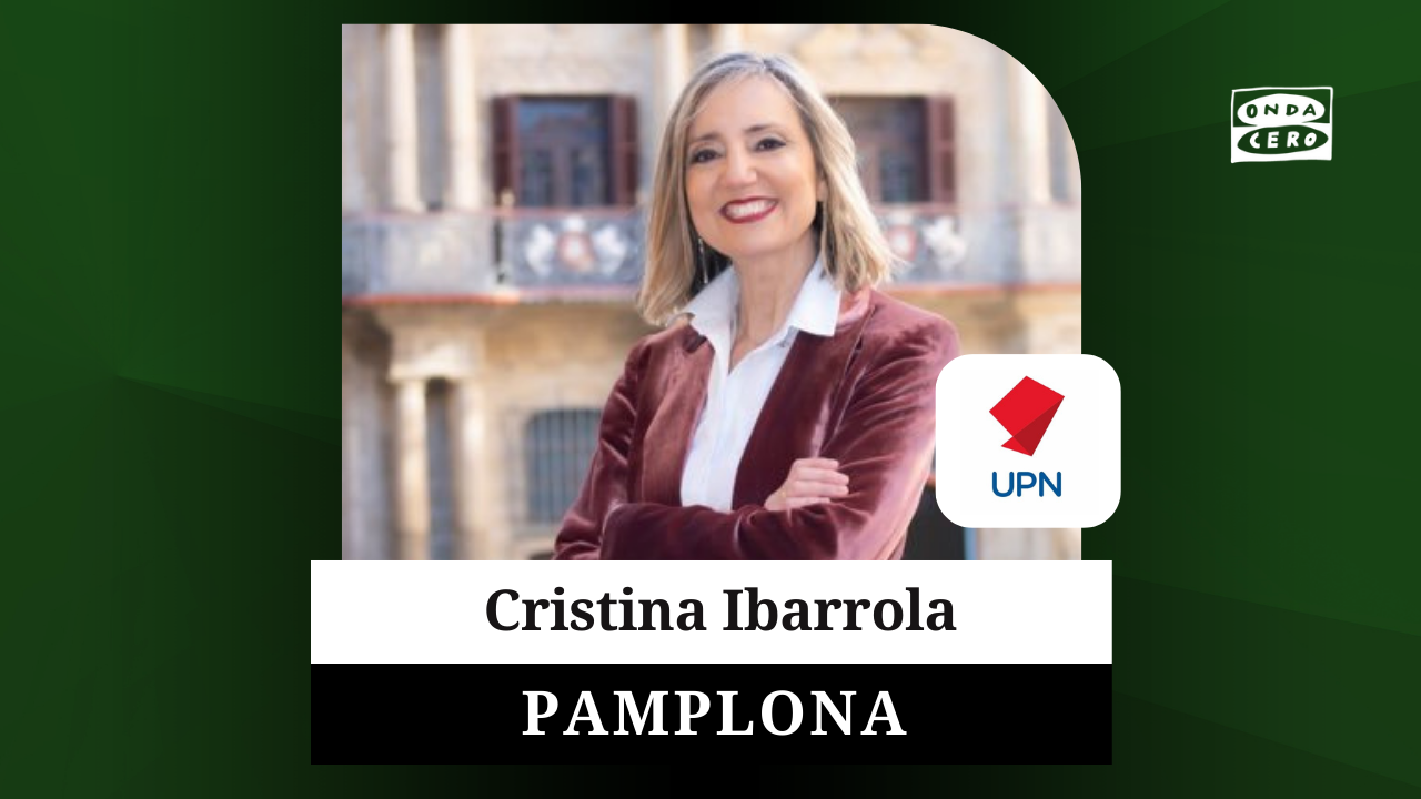 Cristina Ibarrola, candidata de UPN a la alcaldía de Pamplona Cristina Ibarrola, candidata de UPN a la alcaldía de Pamplona
