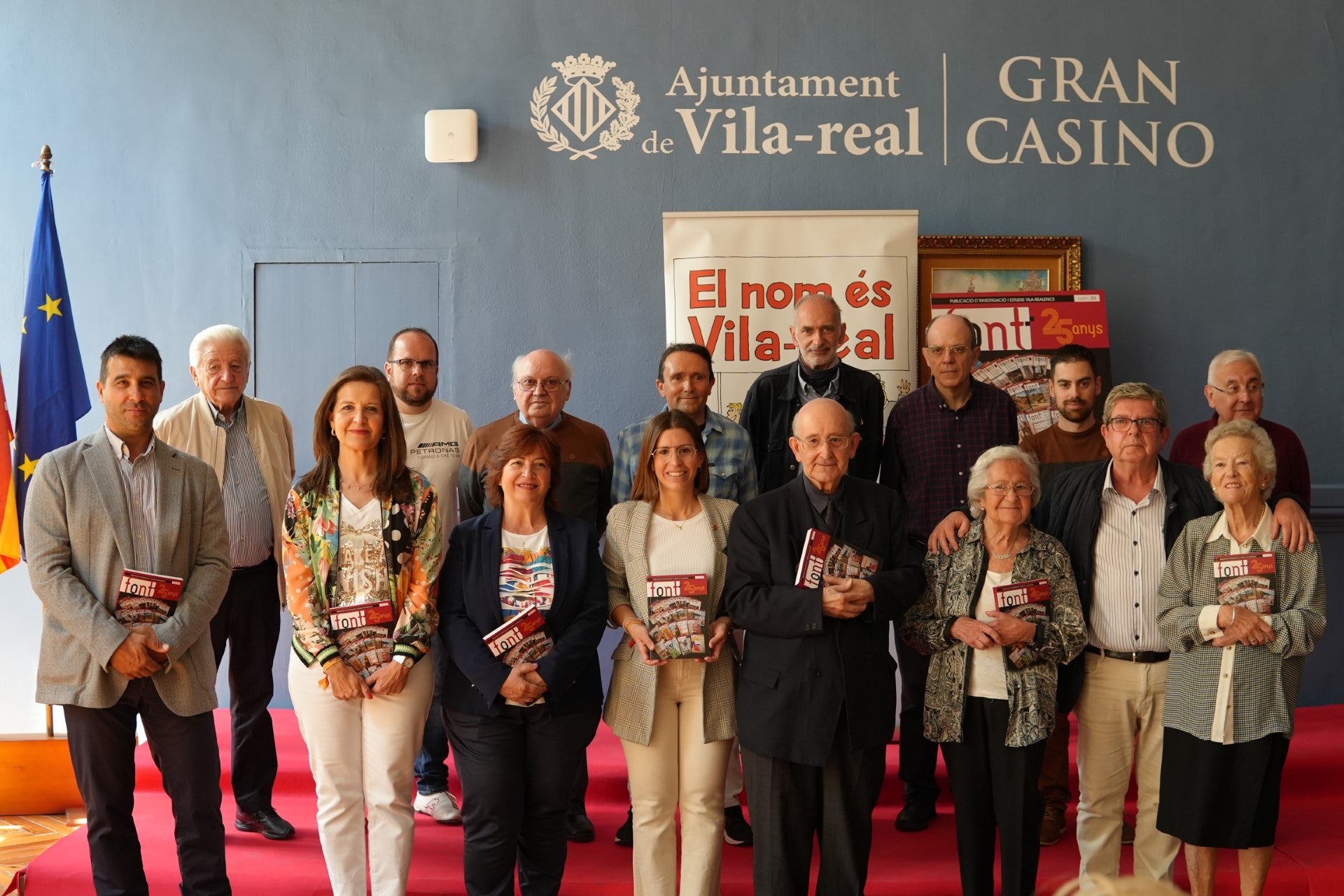 Normalitzación Lingüística de vila-real ha presentado la revista Font número 25 Normalitzación Lingüística de vila-real ha presentado la revista Font número 25