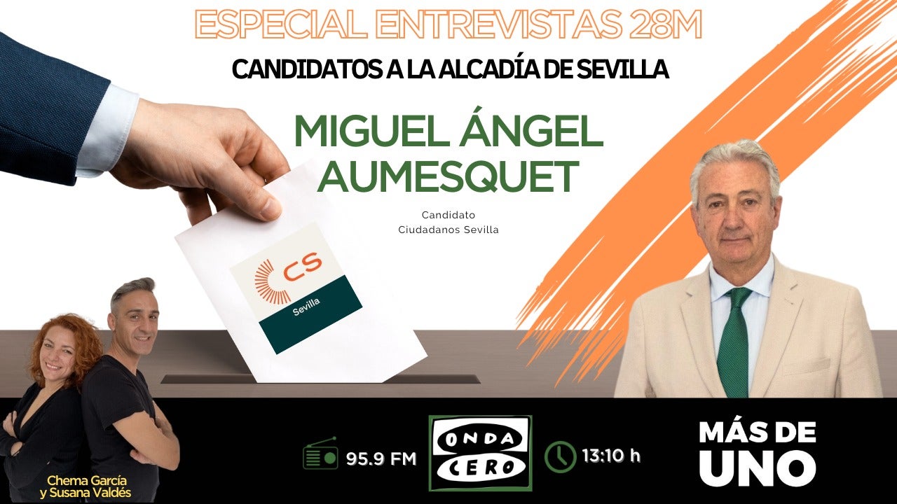 Entrevista a Miguel Ángel Aumesquet, candidato por Ciudadanos a la alcaldía de Sevilla Entrevista a Miguel Ángel Aumesquet, candidato por Ciudadanos a la alcaldía de Sevilla