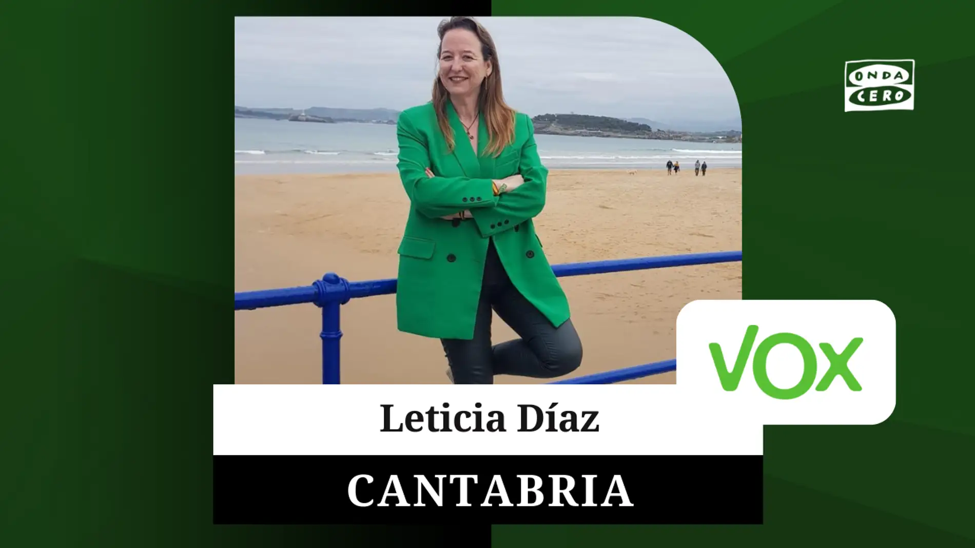 Leticia Díaz, candidata de VOX en las elecciones cántabras