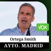 Ortega Smith, candidato de Vox a la alcaldía de Madrid.