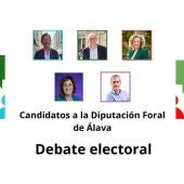 Candidatos a la Diputación Foral de Álava