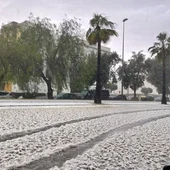 Granizada en Los Palacios Granizada en Los Palacios