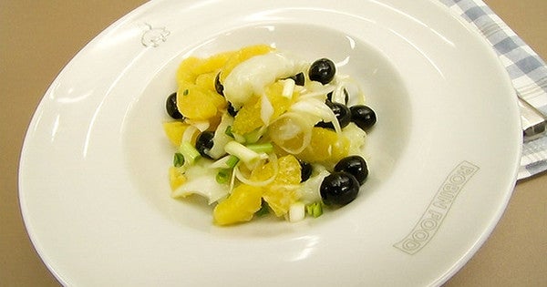 La receta de Robin Food para preparar ensalada de naranja y bacalao La receta de Robin Food para preparar ensalada de naranja y bacalao