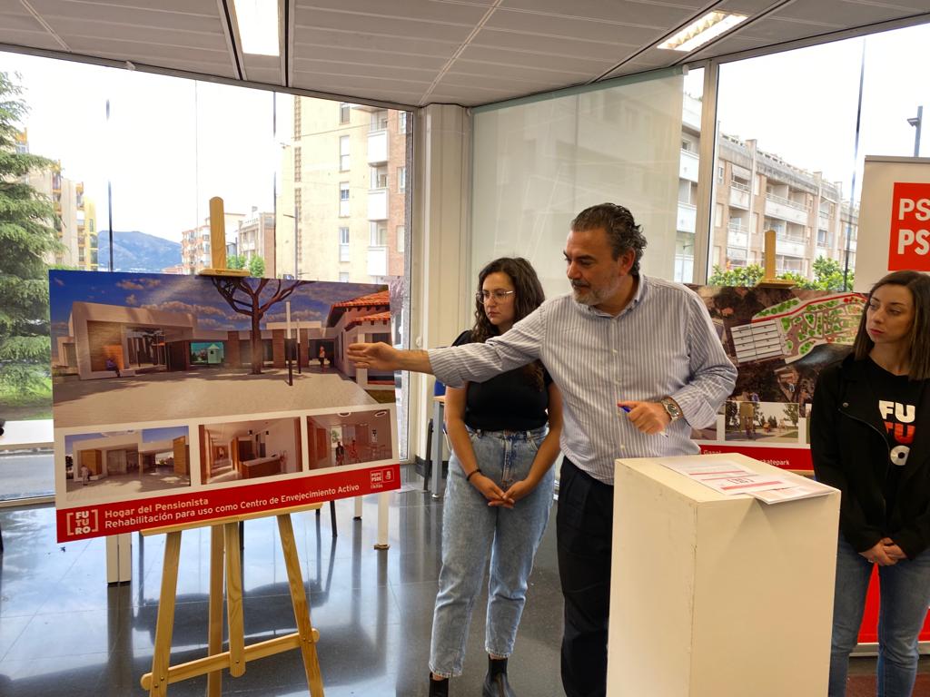 Vicente Arques presenta dos de los proyectos estrella de su candidatura para Alfaz Vicente Arques presenta dos de los proyectos estrella de su candidatura para Alfaz