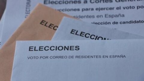 Voto por correo para las elecciones generales.