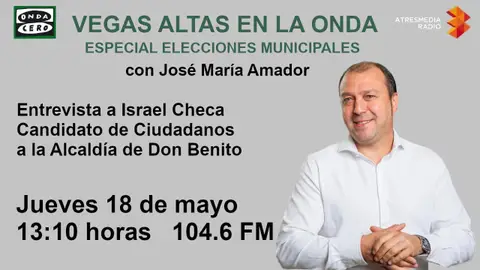 Israel Checa, candidato de Ciudadanos en Don Benito Israel Checa, candidato de Ciudadanos en Don Benito