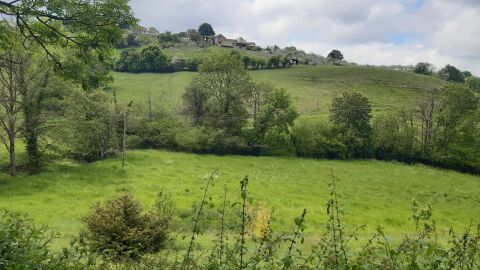Paisaje asturiano en primavera