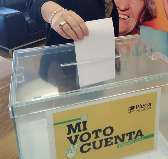 Plena Inclusión exige información electoral accesible cognitivamente Plena Inclusión exige información electoral accesible cognitivamente