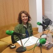 Inma Moreiras nos estudios de Onda Cero