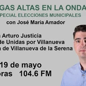 Arturo Justicia, candidato de Unidas por Villanueva de la Serena Arturo Justicia, candidato de Unidas por Villanueva de la Serena