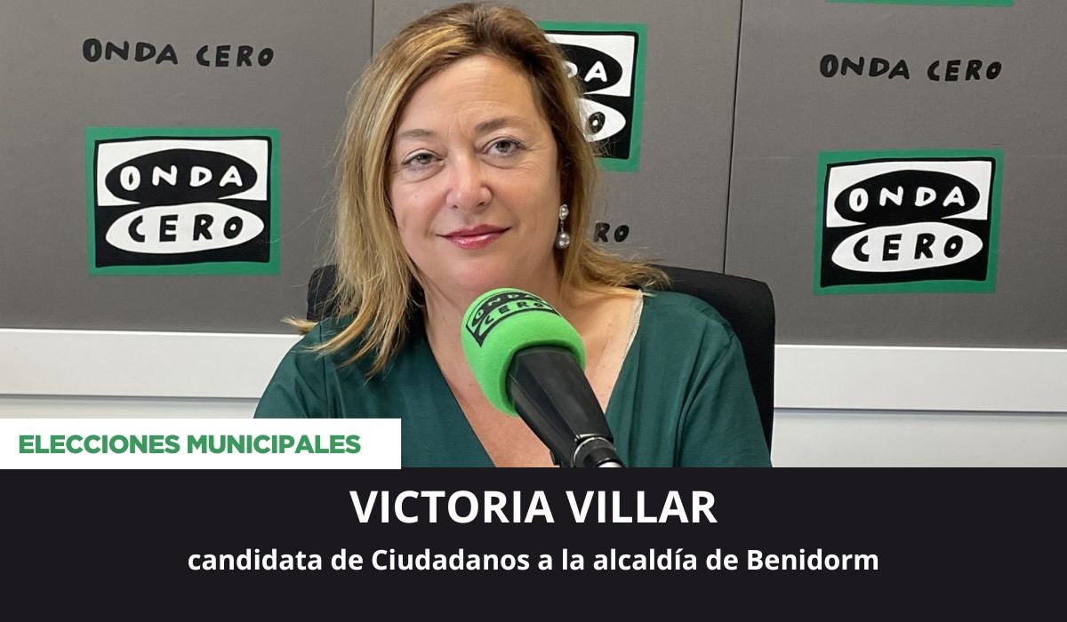 Victoria Villar, candidata a la alcaldía de Benidorm Victoria Villar, candidata a la alcaldía de Benidorm