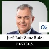 José Luis Sanz Ruiz, candidato del Partido Popular a la alcaldía de Sevilla
