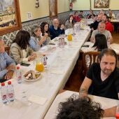 Reunión de Milagros Tolón con representantes sindicales del Polígono de Toledo