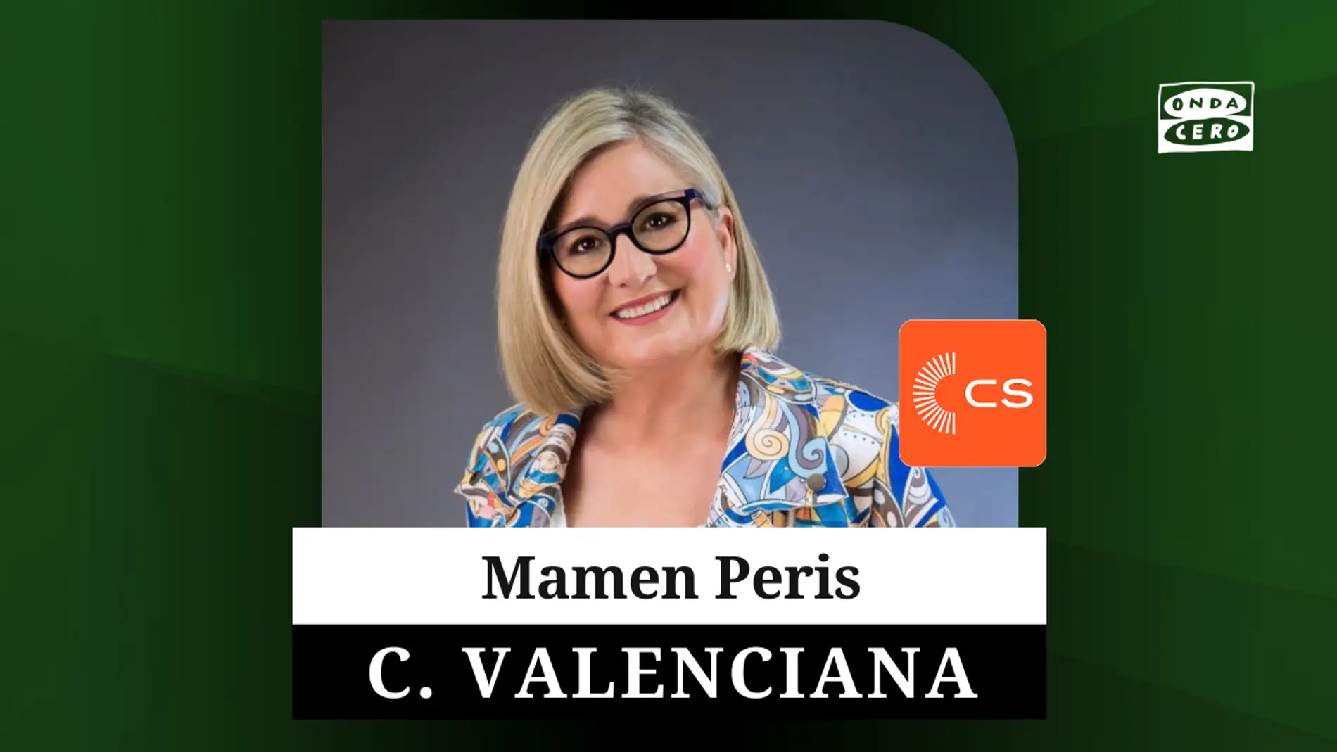 ¿Quién es Mamen Peris, candidata de Ciudadanos en las elecciones valencianas?
