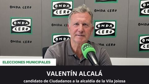 Valent&iacute;n Alcal&aacute;, candidato de Ciudadanos a la alcald&iacute;a de la Vila Joiosa.