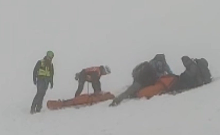 Fallece un hombre al caer en la Gran Facha en Sallent de Gállego Fallece un hombre al caer en la Gran Facha en Sallent de Gállego