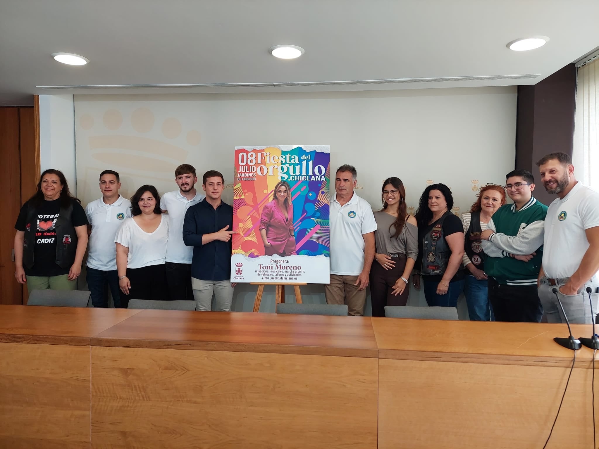 La presentadora Toñi Moreno pregonará el Orgullo de Chiclana el 8 de julio La presentadora Toñi Moreno pregonará el Orgullo de Chiclana el 8 de julio