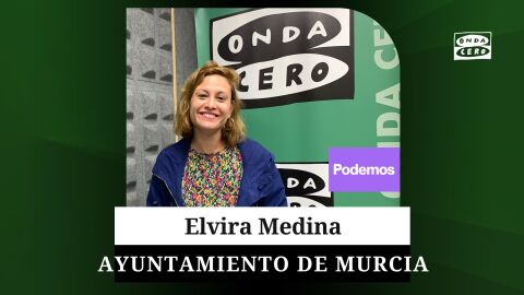 Elvira Medina, candidata de Podemos, IU-Verdes y Alianza Verde