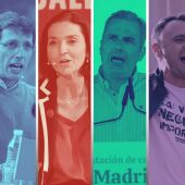 Los candidatos a la alcaldía de Madrid