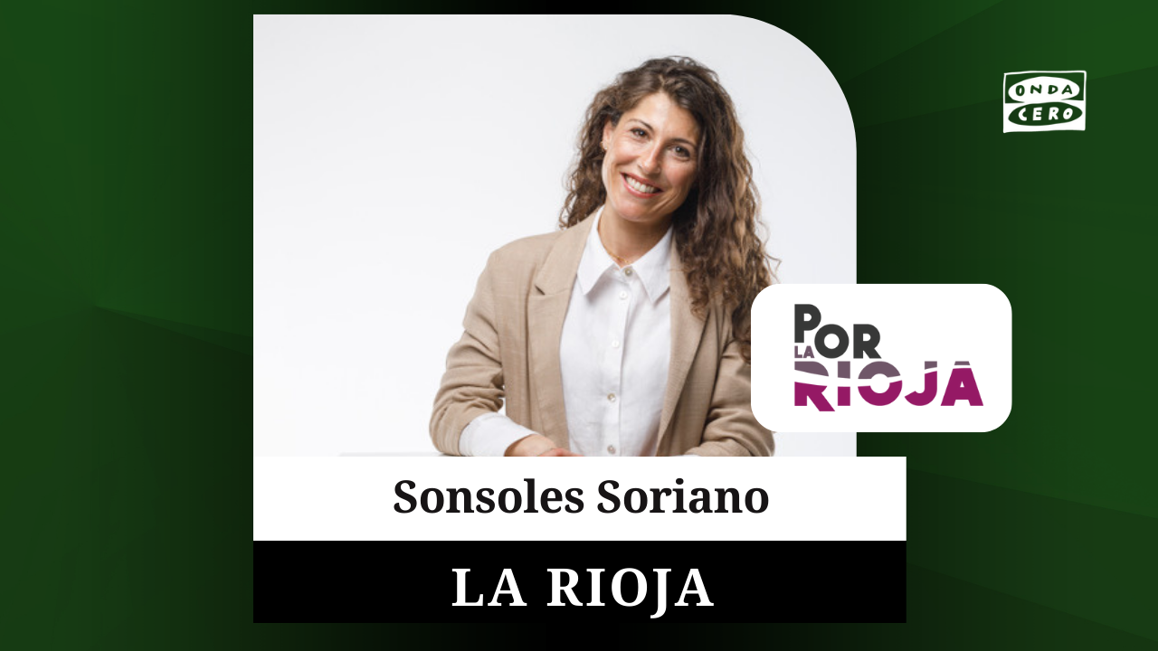 La abogada Sonsoles Soriano aspira a que su nuevo partido, Por La Rioja, sea la llave del futuro Gobierno de La Rioja La abogada Sonsoles Soriano aspira a que su nuevo partido, Por La Rioja, sea la llave del futuro Gobierno de La Rioja