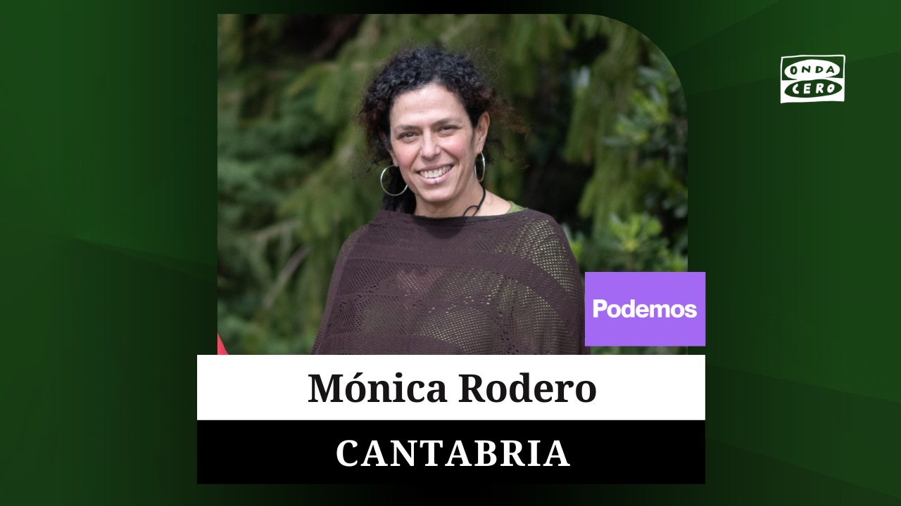 Mónica Rodero, la activista que quiere entrar en el Parlamento de Cantabria Mónica Rodero, la activista que quiere entrar en el Parlamento de Cantabria