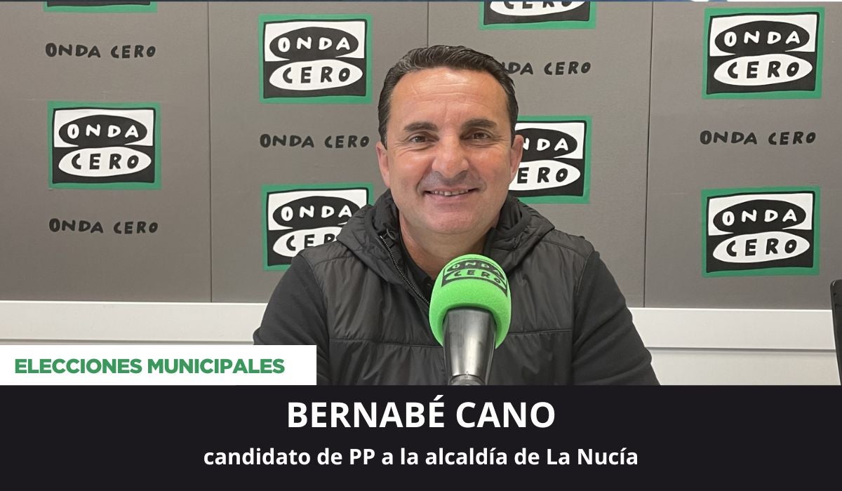 Bernabé Cano, candidato a la alcaldía de La Nucía Bernabé Cano, candidato a la alcaldía de La Nucía