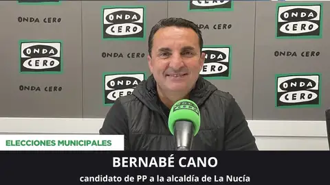 Bernabé Cano, candidato a la alcaldía de La Nucía. Bernabé Cano, candidato a la alcaldía de La Nucía.