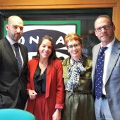 María Jesús Soto, Francisco Gimeno, Isabel Cánovas del Castillo, y Nicolás Llinás