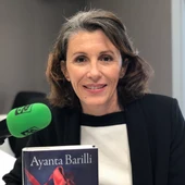 La escritora Ayanta Barilli La escritora Ayanta Barilli