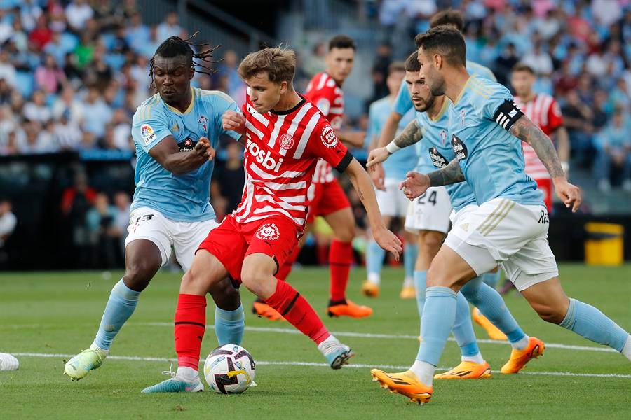 El Celta toca la permanencia tras empatar con el Girona El Celta toca la permanencia tras empatar con el Girona