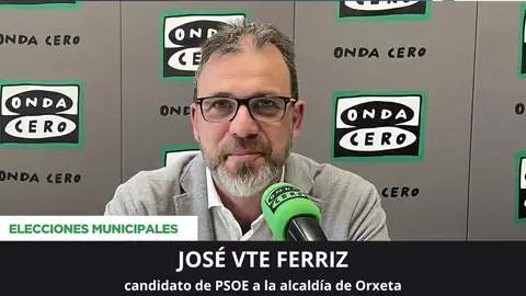 José Vte Ferriz, candidato a la alcaldía de Orxeta por el PSPV-PSOE. José Vte Ferriz, candidato a la alcaldía de Orxeta por el PSPV-PSOE.