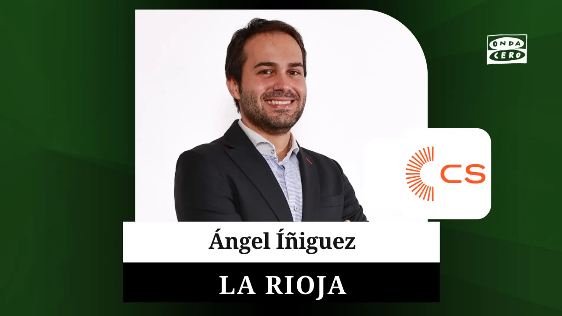 El abogado y empresario Ángel Iñiguez aspira a mantener a Ciudadanos en el Parlamento de La Rioja