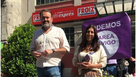 Rub&eacute;n P&eacute;rez, candidato de Podemos/ Marea a la alcald&iacute;a de Vigo: " O goberno de Vigo &eacute; un r&eacute;xime como foi o de Jes&uacute;s Gil en Marbella"