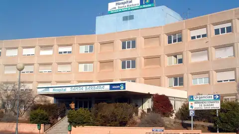 La mujer herida fue trasladada al Hospital de Puertollano La mujer herida fue trasladada al Hospital de Puertollano