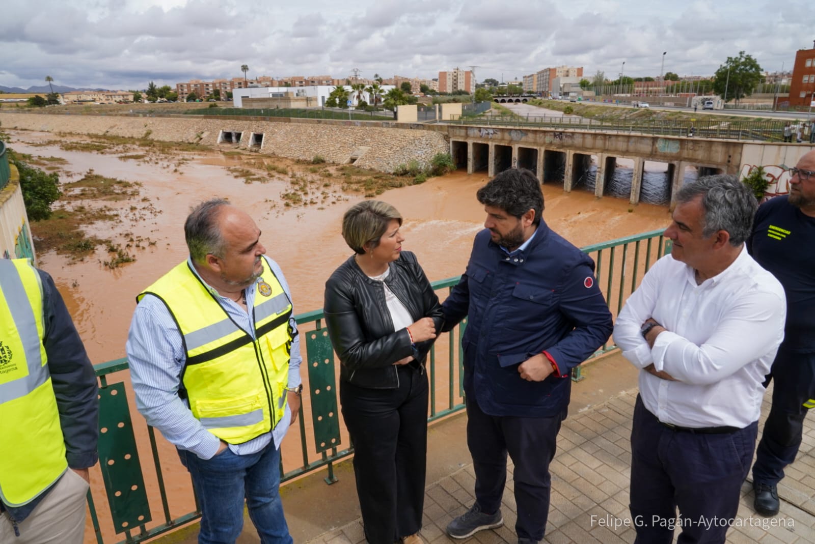 Cartagena recupera la normalidad tras las lluvias que han acumulado más de cien litros Cartagena recupera la normalidad tras las lluvias que han acumulado más de cien litros