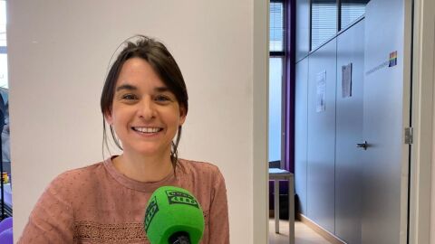 Candidata a la presidencia de Navarra por Contigo Navarra - Zurekin Nafarroa