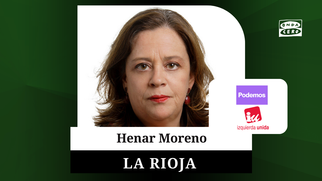 Henar Moreno, candidata de Podemos IU al parlamento regional Henar Moreno, candidata de Podemos IU al parlamento regional